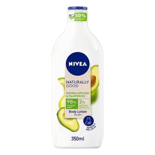 NIVEA BODY LOTION NATURALLY GOOD AVOCADO 350 ML