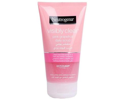 NEUTROGENA VISIBLY CLEAR FACIAL SCRUB GRAPE FRUITS 150 ML