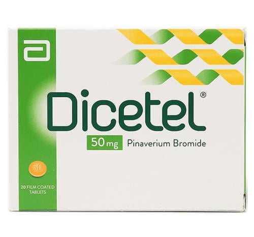 DICETEL 50MG 20TAB