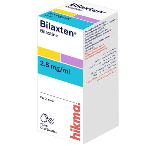 BILAXTEN 2.5MG/ML ORAL SOLUTION 120ML