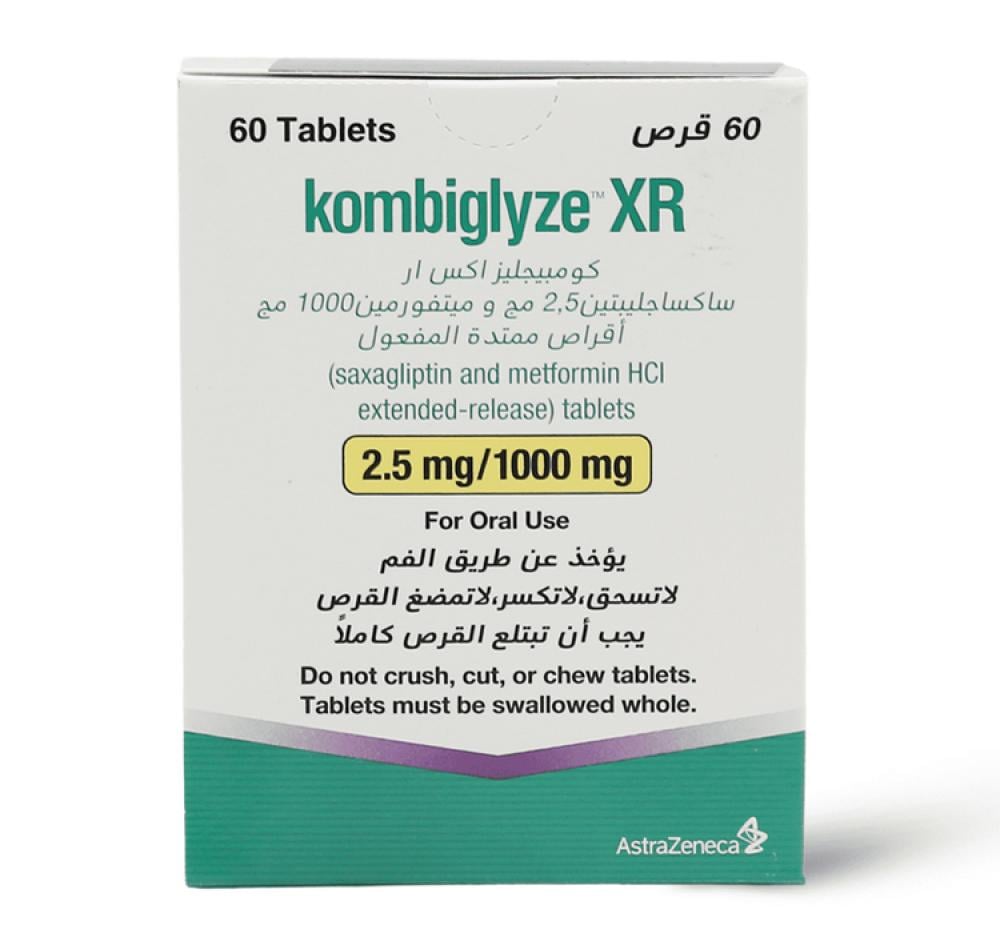 KOMBIGLYZE XR 2.5MG /1000MG