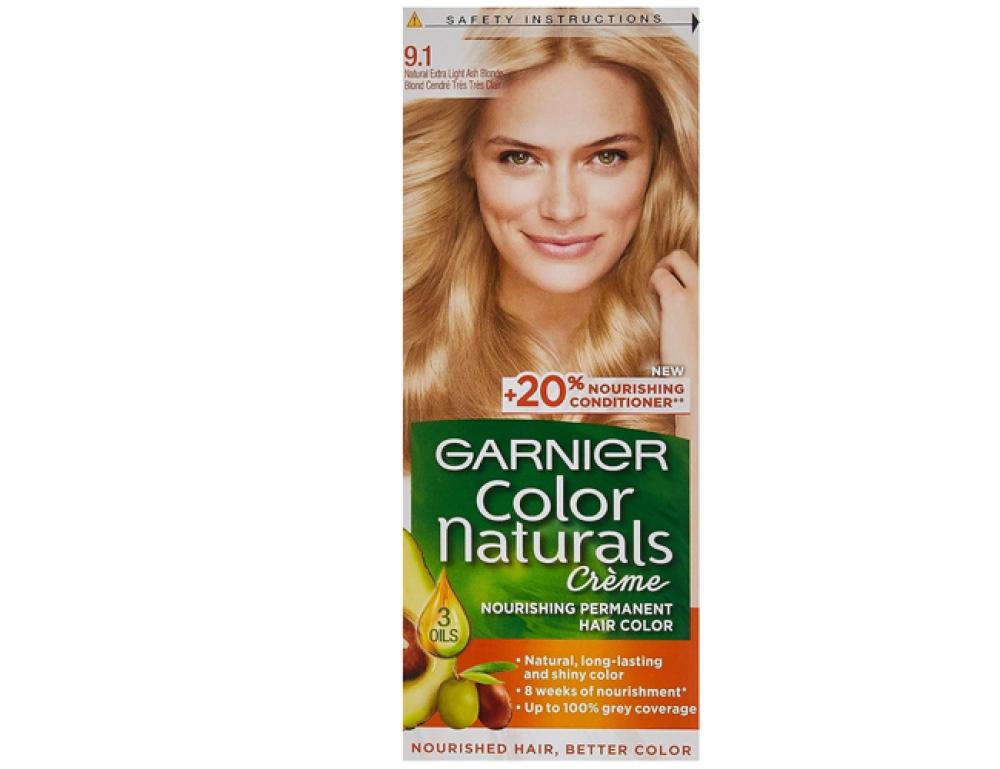 Garnier Hair Color 9.1 Very Light Ash Blonde
