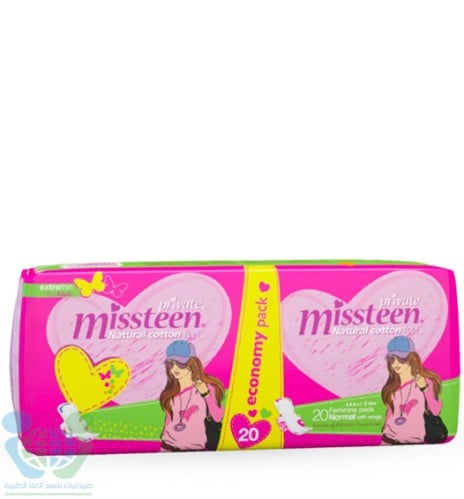 PRIVATE PADS MISS TEEN NORMAL WITH WINGS 9*20 PCS