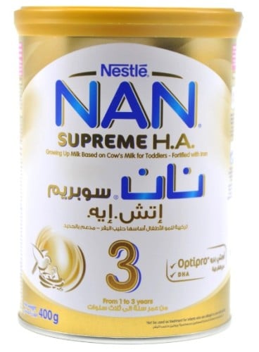 نان سوبريم اتش ايه 3 حليب أطفال المرحلة الثالثة من...