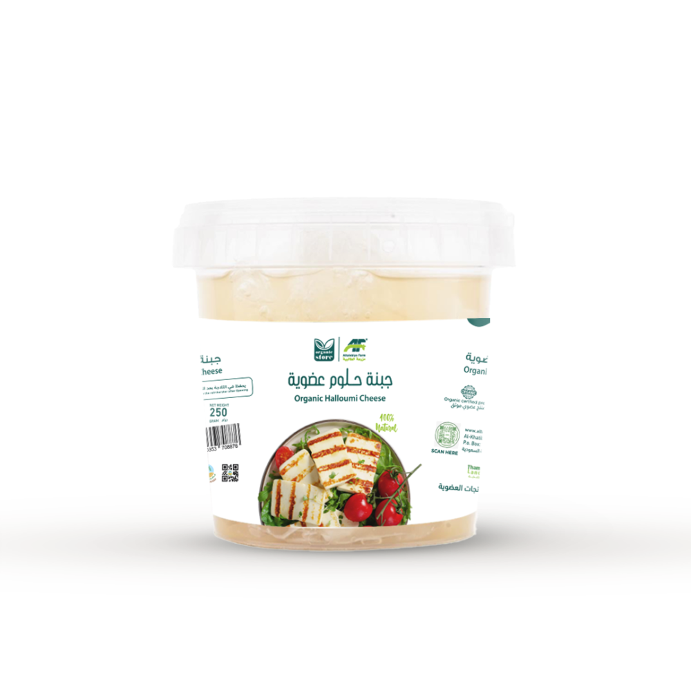 جبنة حلوم عضوي 250 جرام