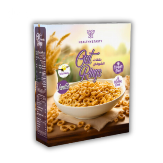 حلقات الشوفان بالفنيليا