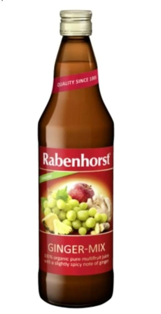 عصير زنجبيل مع الفواكة مشكل عضوي 750 مل