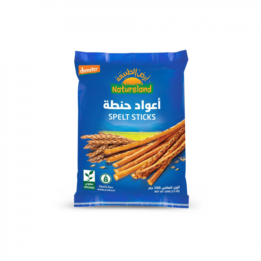 اعواد الحنطة عضوي - أرض الطبيعة