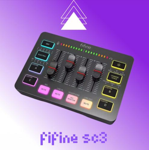 مكسر fifine sc3
