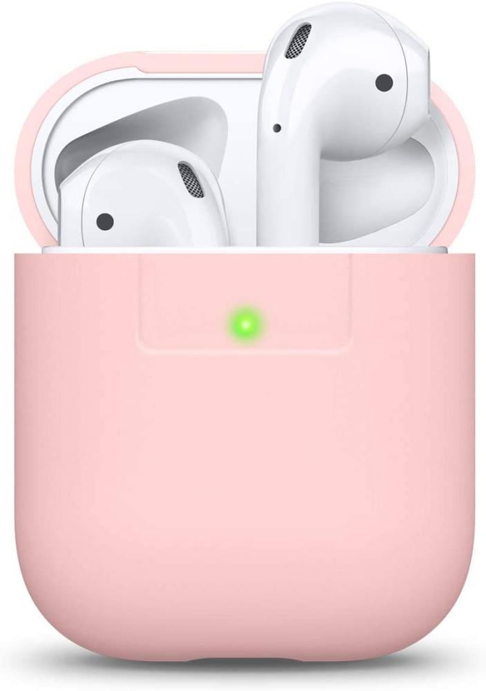 غلاف لسماعة ابل اللاسلكية بلون وردي من إيلاقو