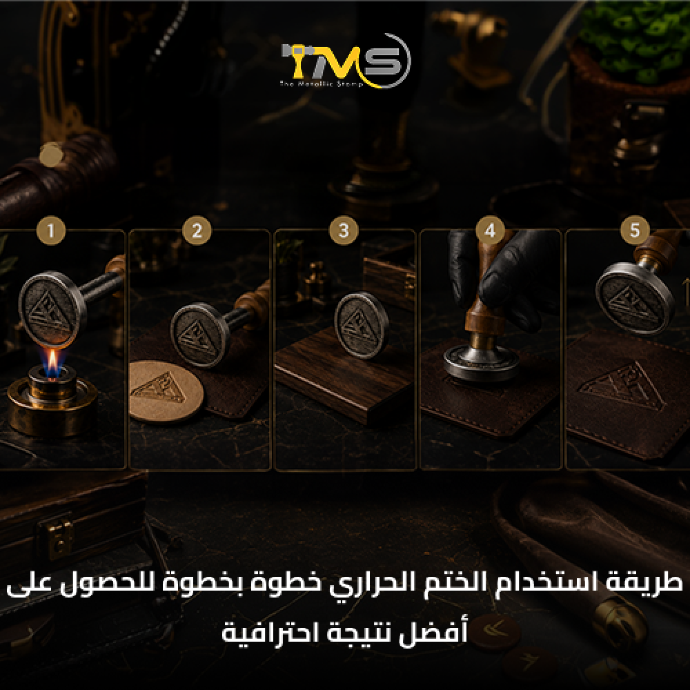 طريقة استخدام الختم الحراري خطوة بخطوة للحصول على أفضل نتيجة احترافية