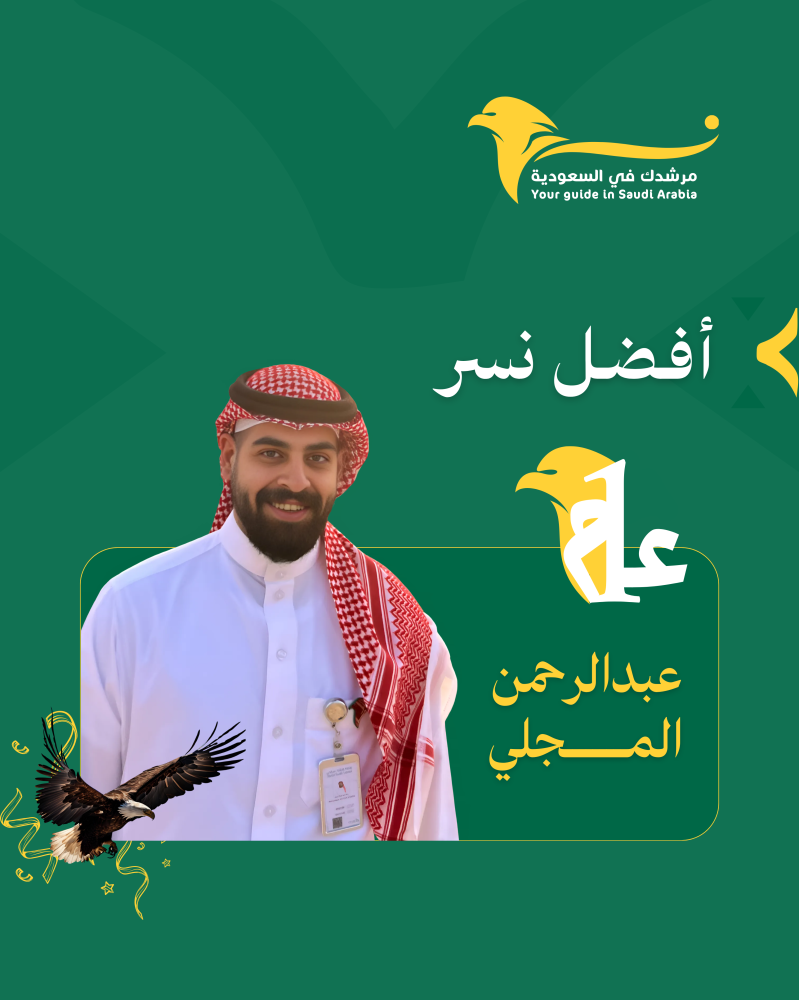 Abdulrahman Al Majali.. Notre véritable aigle s'envole haut et remporte le titre de meilleur guide touristique !