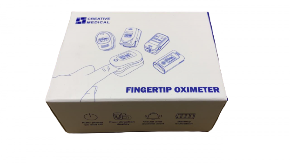 جهاز قياس نسبة الأوكسجين والنبض بي كير محمول بشاشة كبيرة ودقة عالية