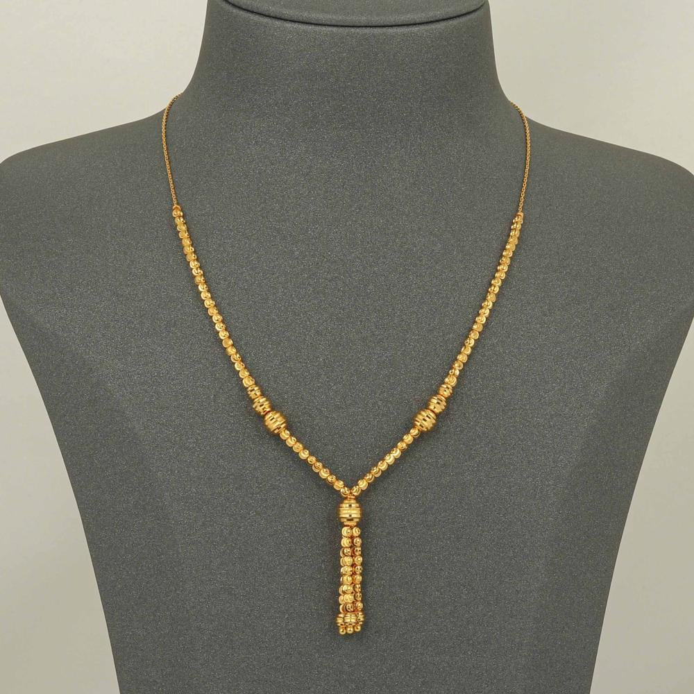 عقد ذهب الدناديش ( عيار 21 )