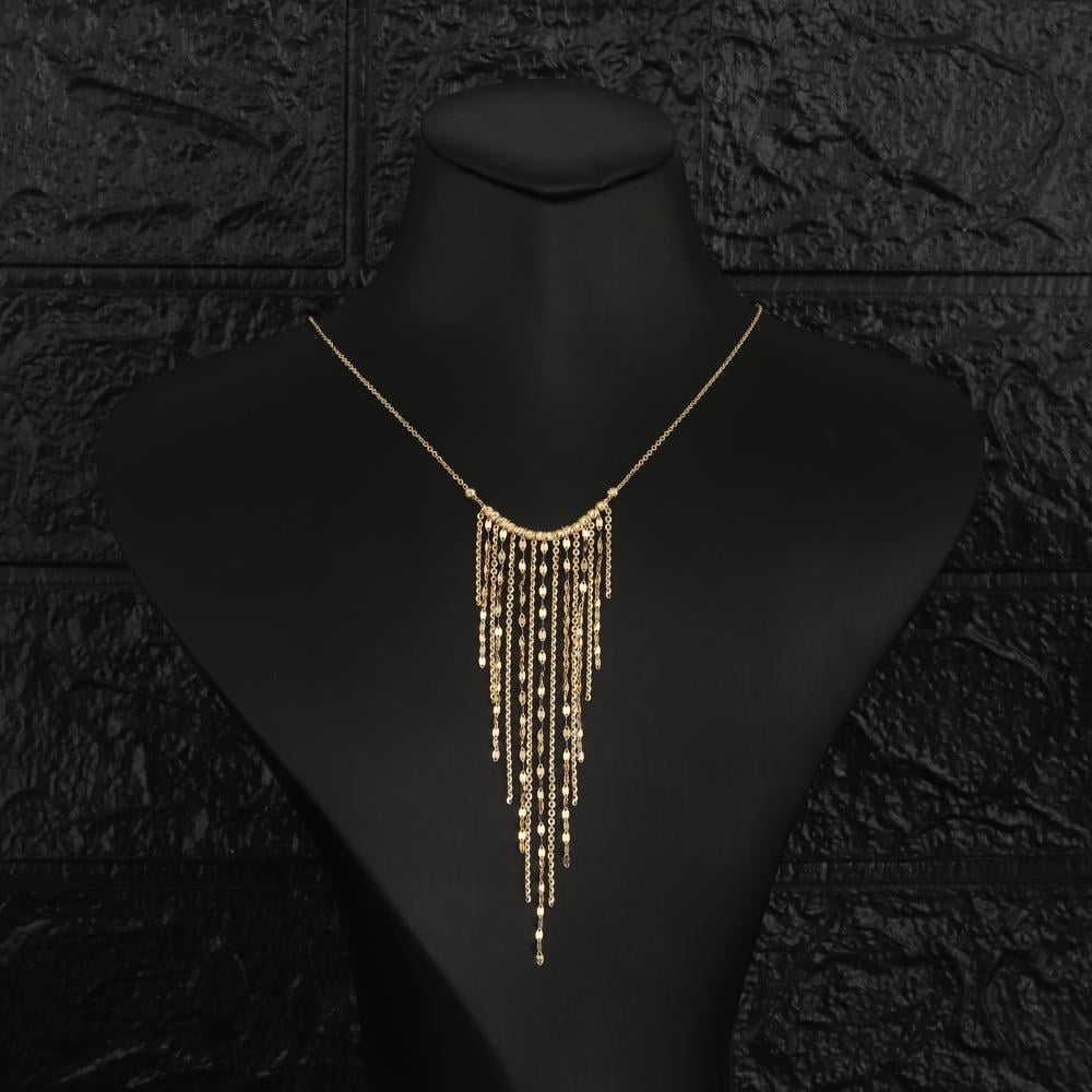 عقد ذهب دناديش ( عيار 18 )
