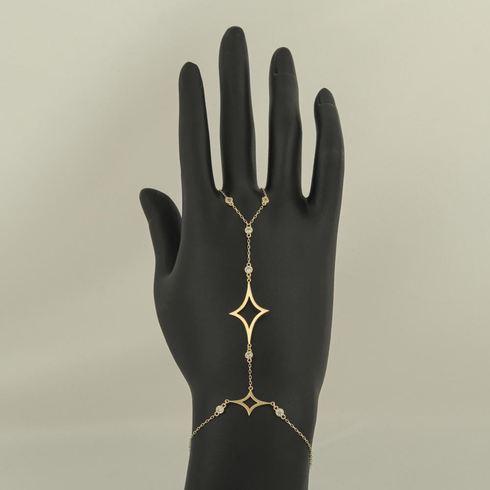 كف ذهب النجمتين ( عيار 18 )