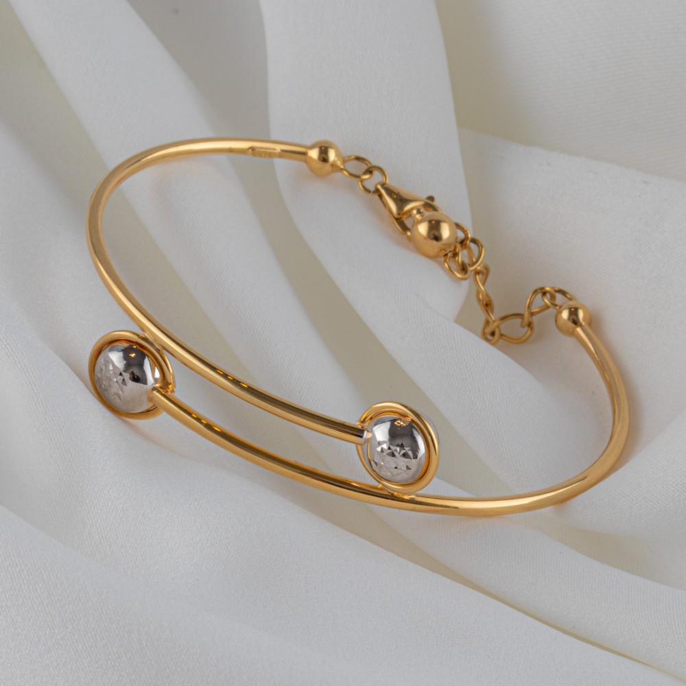 18 Karat Gold and Diamond Bracelet-170-79