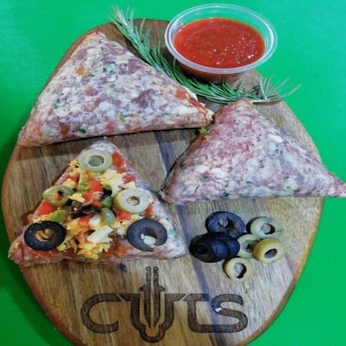 كفتة البيتزا - بيتزا كفتة