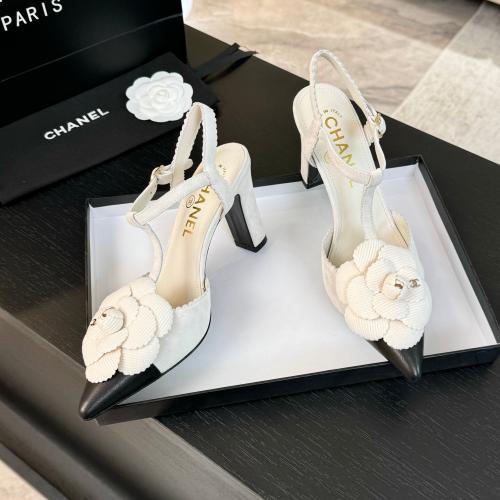 CHANEL CAMELLIA SANDALS