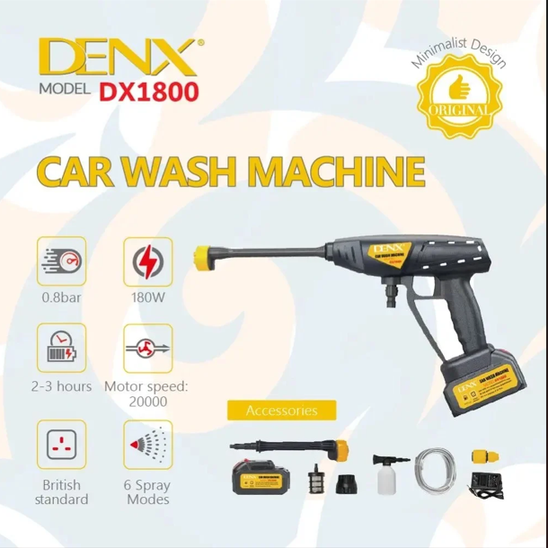 مضخة غسيل لاسلكي DX1800