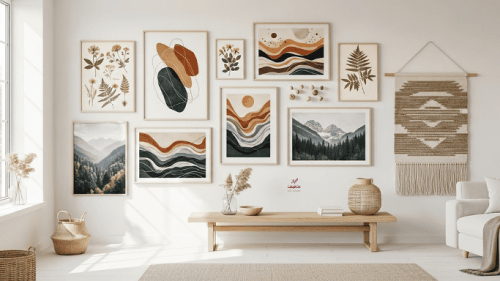 أفضل أشكال لوحات جداريه لتجديد ديكور منزلك