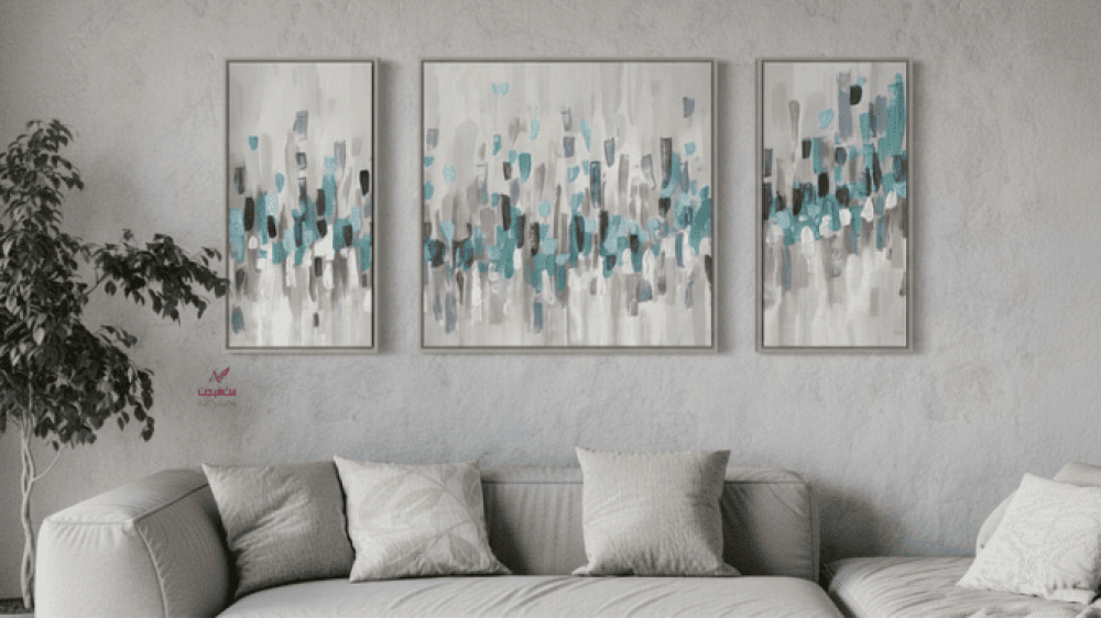 أفضل طرق تنسيق اللوحات على الجدران باحتراف