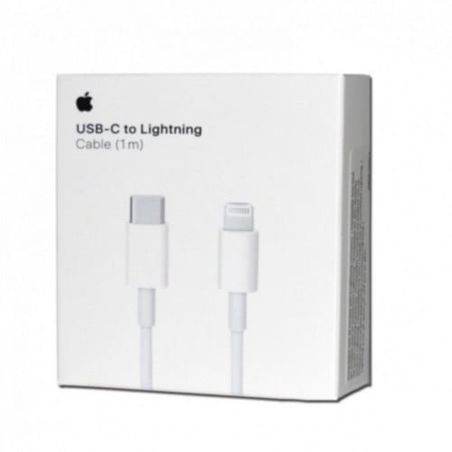 سلك شاحن ايفون أصلية منفذ lightning to USB-C ماركة...