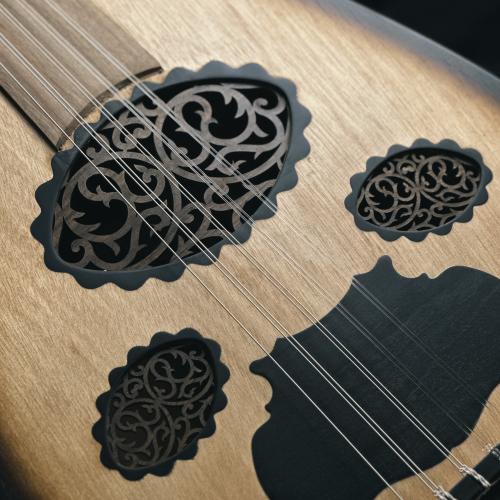 عود صناعة دمشقي تصميم شامي