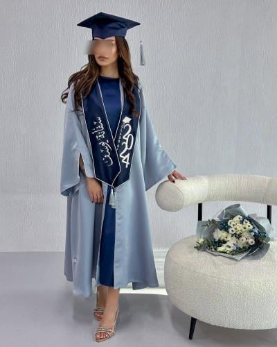 عباية تخرج سماوي