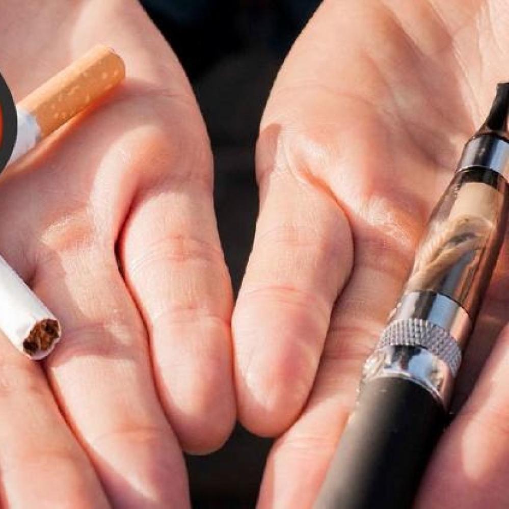 The difference between smoking traditional cigarettes and vaping