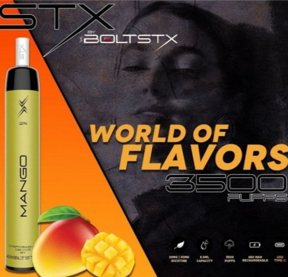 STX BOLTSTX VAPE 3500 PUFFS 3500 PUFFS - Vibe Medina STX BOLTSTX VAPE 3500 PUFFS 3500 PUFFS - Vibe Medina