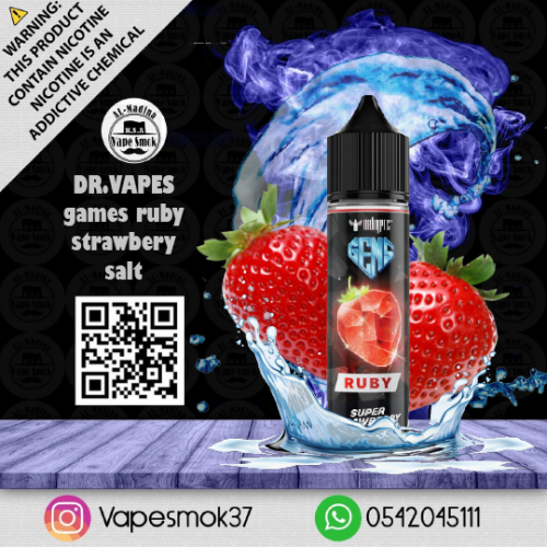 James Ruby strawberry flavor 3 nicotine - Vibe Medina