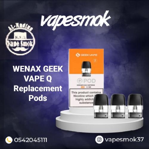 WENAX GEEK VAPE Q Replacement Pods - Vibe Medina