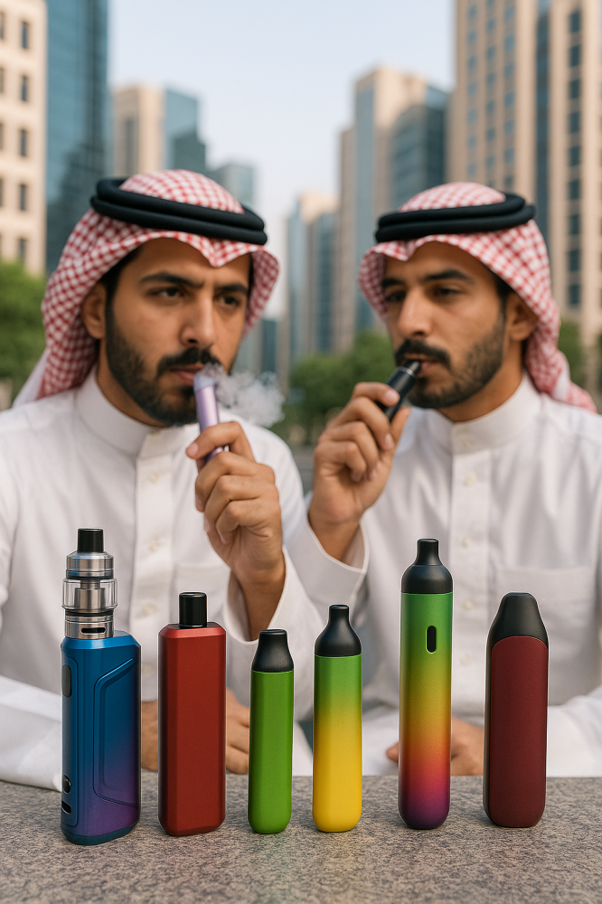 انتشار السجائر الإلكترونية 2025 – كيف تختار نكهة الفيب المثالية لك في السعودية