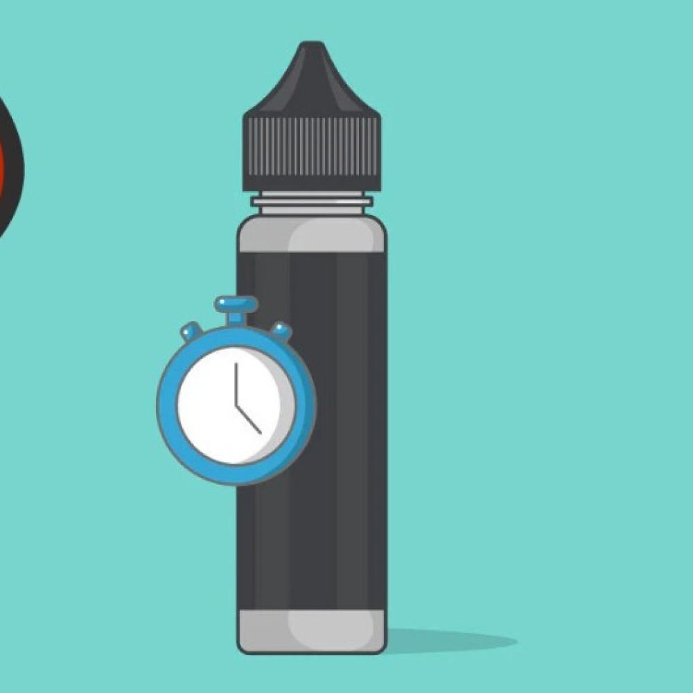 Expiration date of vape and electronic cigarette flavor