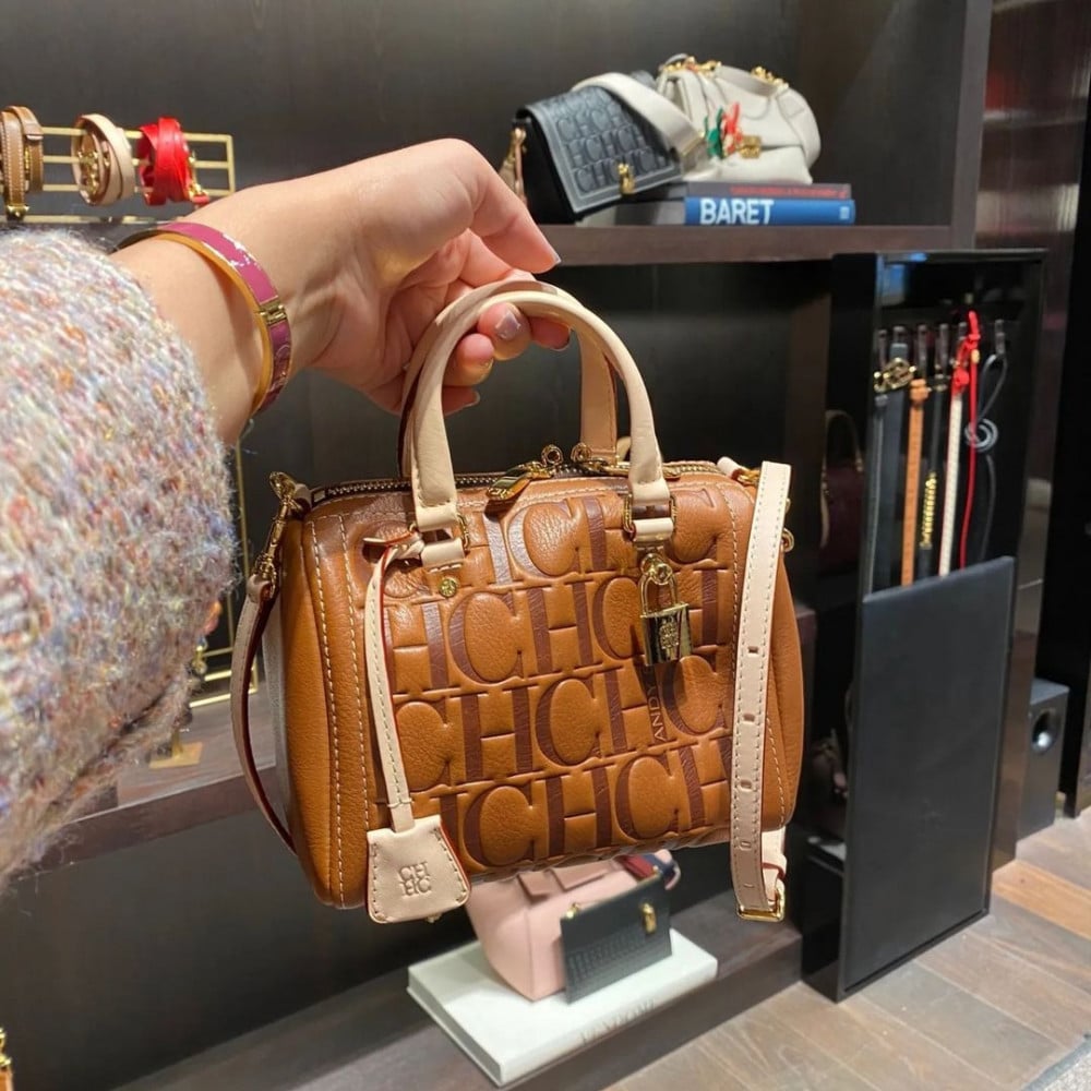 Mini Bowling Bag Bolso Carolina Herrera Andy CAROLINA HERRERA MINI