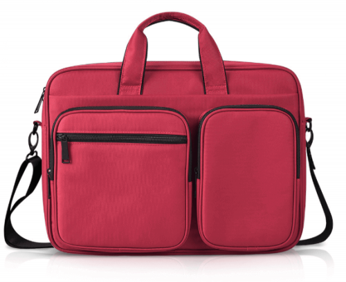 شنطة لابتوب أحمر Laptop bag Red