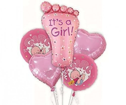 5 قطع بالون زينة للأطفال و المواليد