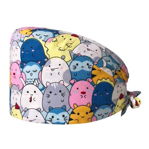 باندانا طبية كرتونية كاب Surgical Cap