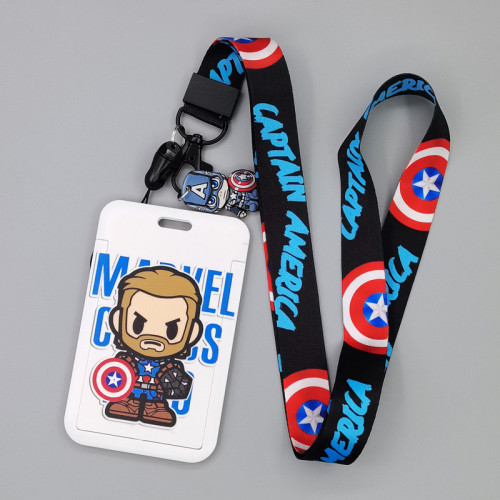 حامل بطاقة كابتن أميركا ID Holder\Badge Captain Am...