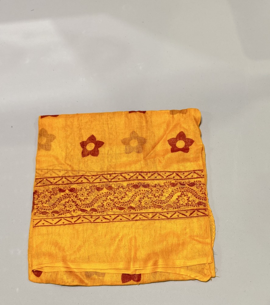 المنديل الأصفر الجنوبي ( لون و خامة مميزة )