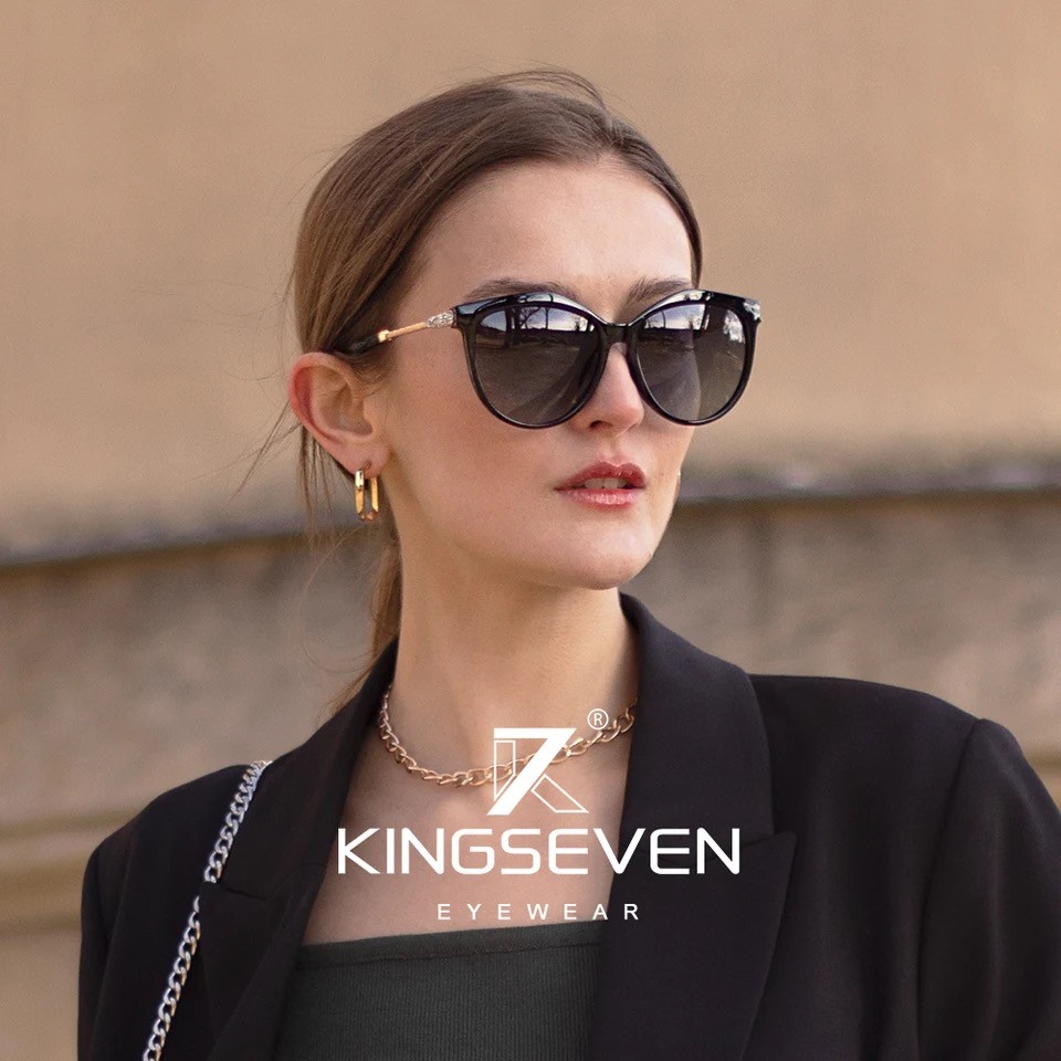 نظارات شمس KINGSEVEN 2022 مستقطبة للسيدات بعدسات متدرجة نظارات شمس فاخرة ماركة lrest de sol Mujer