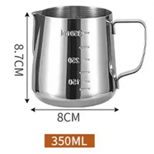 بتشر من الفولاذ المقاوم للصدأ ، فضي ، 350 ml