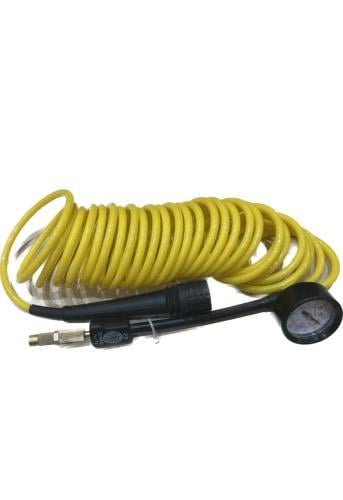 CAMEL Yellow Inflator Coil Hose لي الهواء الاصفر ماطور الجمل