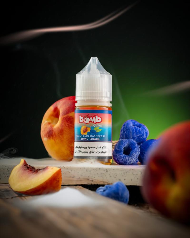 peach blue raspberry vape juice Bomb Salt Flavor:YUMMY FED SOFI X9000 Zero Nicotine