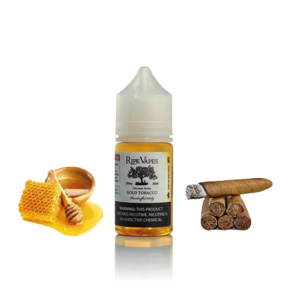 Ripe Vapes Gold Tobacco Salt - Vapenoor