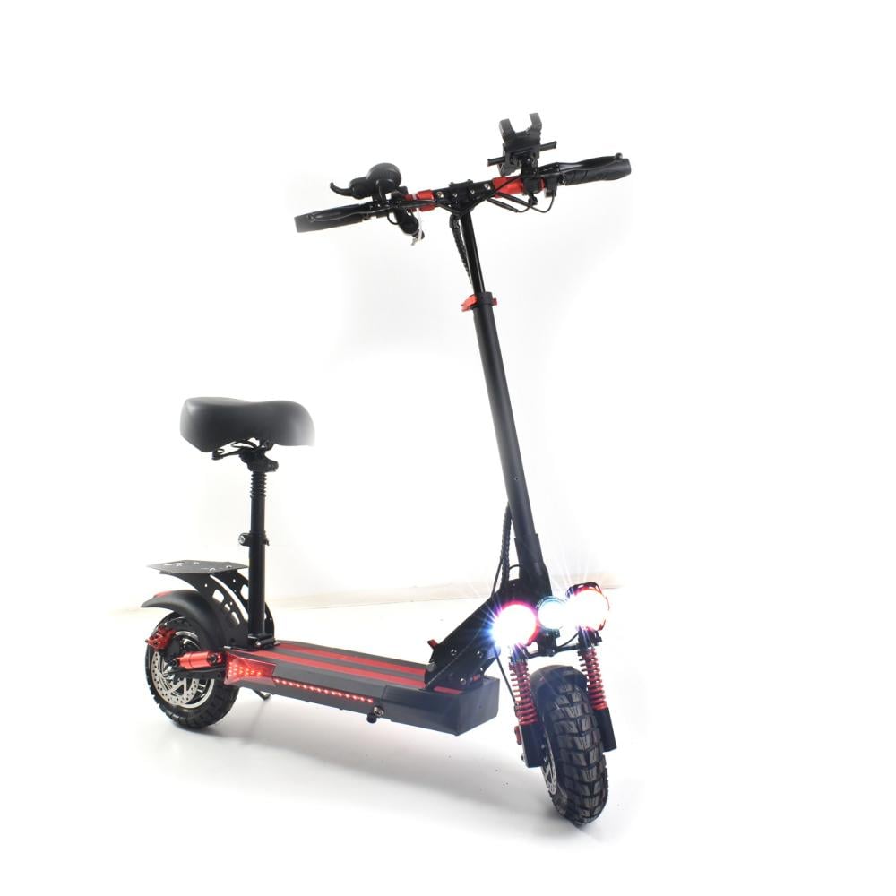 سكوتر كهربائي قوي مع إضاءة أمامية