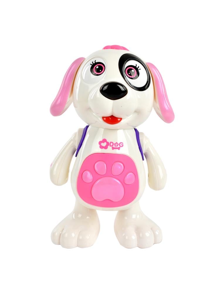 لعبة الكلب الراقص مع الموسيقى والضوء