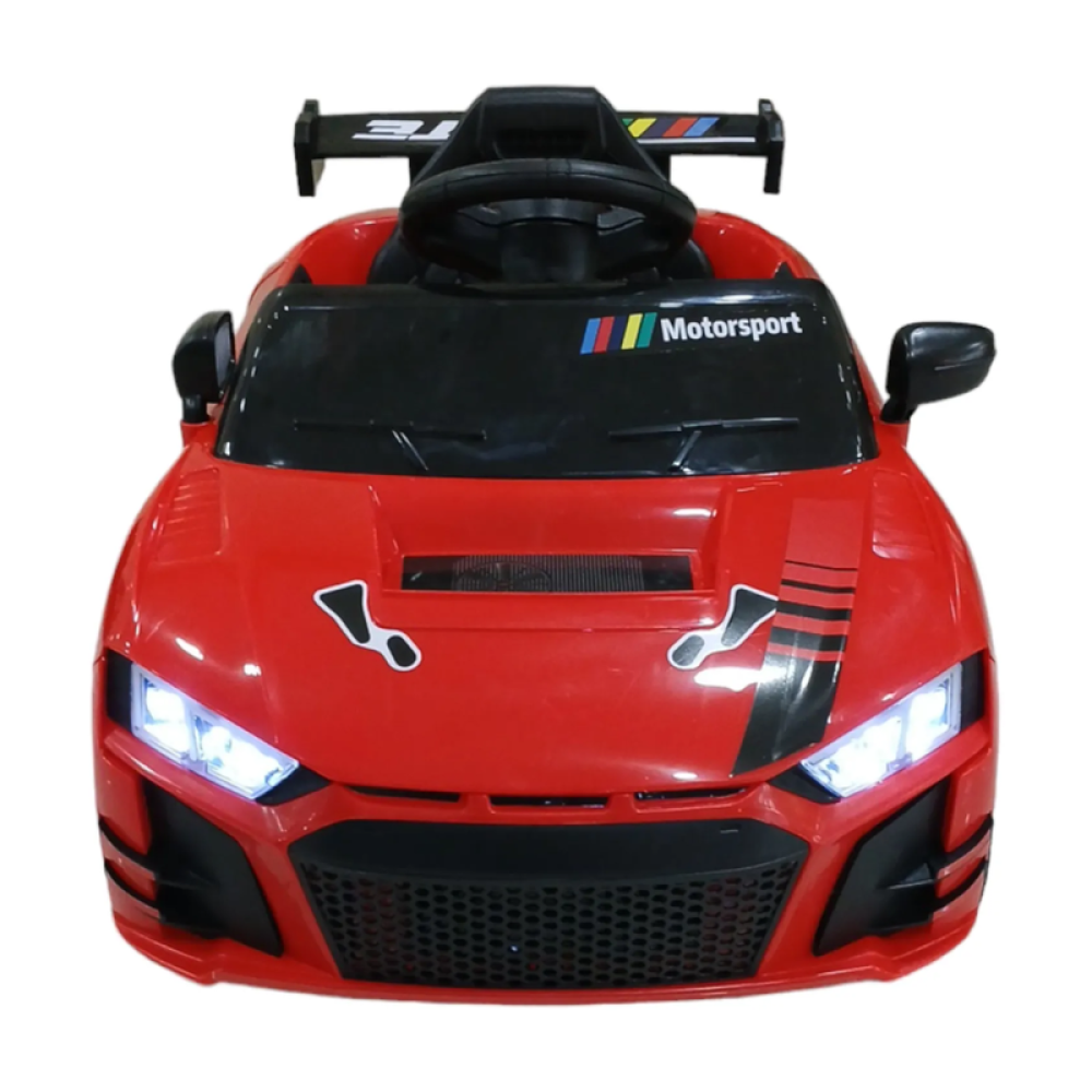 6V Dual Motor Sports Electric Ride-On Car for Kids