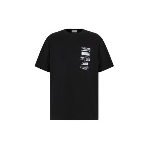 تيشيرت ديور Dior Archives Labels T-Shirt, Relaxed...